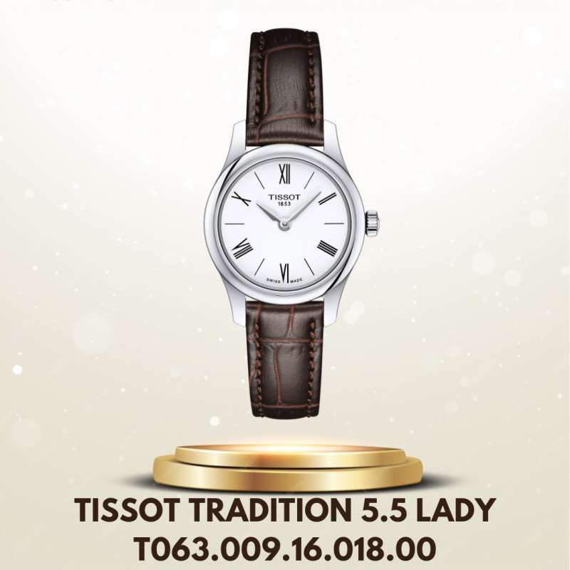 Promo Tissot Tradition Lady Jam Tangan