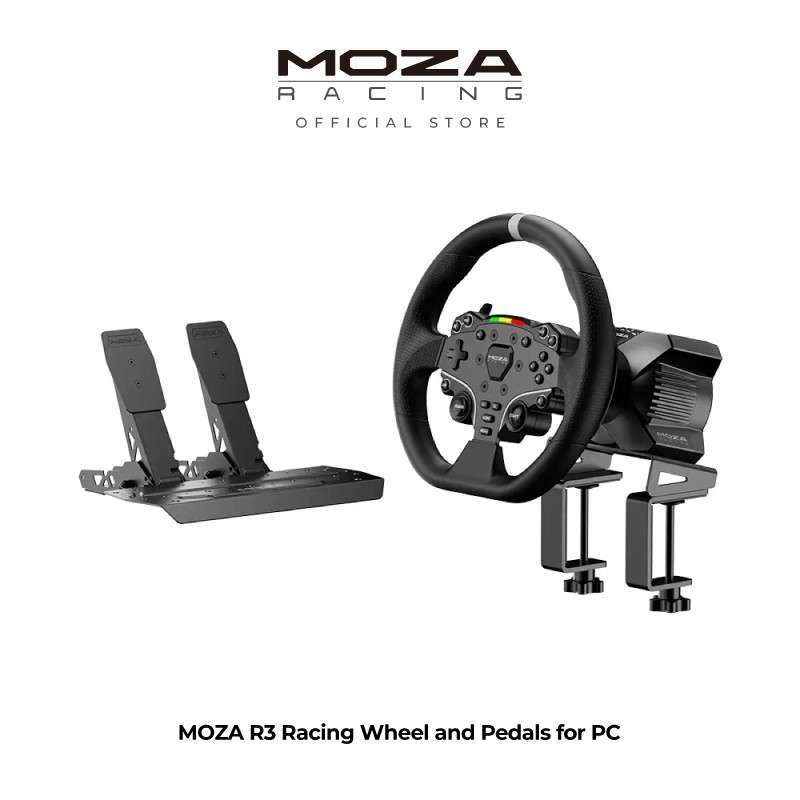 Moza R3 With Racing Dash Jual Moza Racing X Next Level Racing - R3 Bundle 2 Pedal With Gtlite ...
