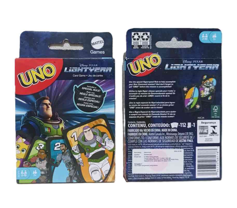 Jual Uno Disney Pixar Lightyear Card Game Di Seller Monopolis