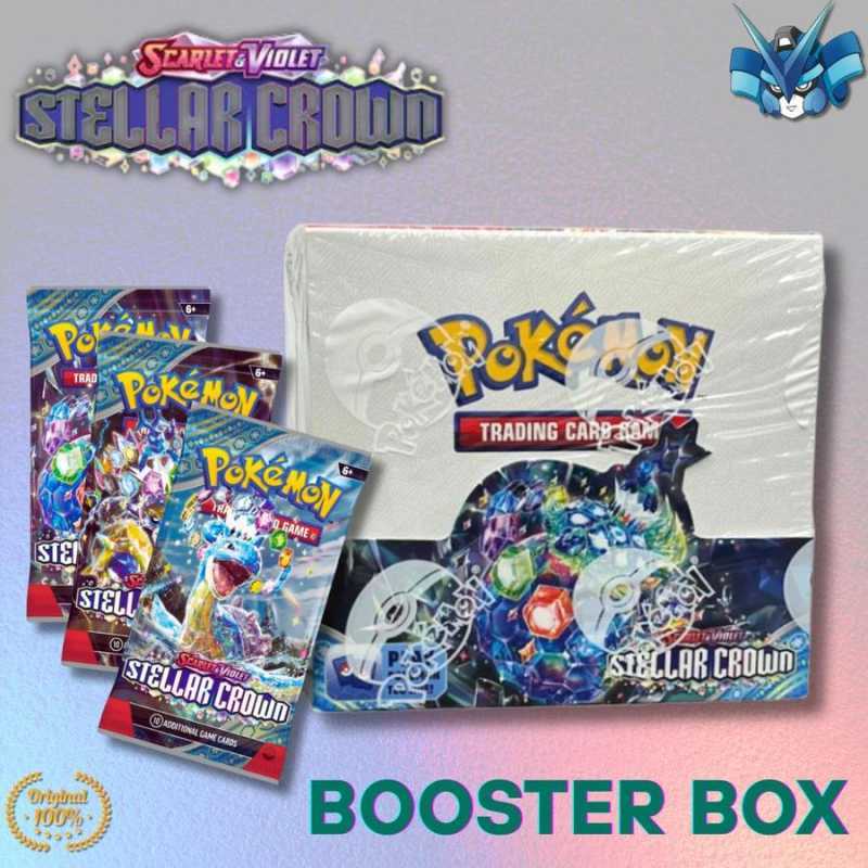 Jual Tcg Pokemon Scarlet & Violet Stellar Crown Booster Box Sv07 / Pokemon Tcg Card English /kartu Game Koleksi Pokemon Tcg Sv07 Di Seller Psegameshop Flagship Store - Psegameshop - Kota Jakarta Utara | Blibli Jual Tcg Pokemon Scarlet & Violet Stellar Crown Booster Box Sv07 / Pokemon Tcg Card English /kartu Game Koleksi Pokemon Tcg Sv07 Di Seller Psegameshop Flagship Store - Psegameshop - Kota Jakarta Utara | Blibli