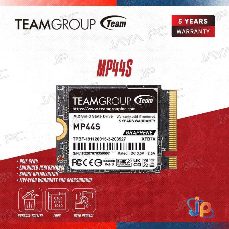 Jual Team Mp44s Ssd M.2 2230 Pcie Gen4 Nvme 1tb - Ssd M2 1 TB Di