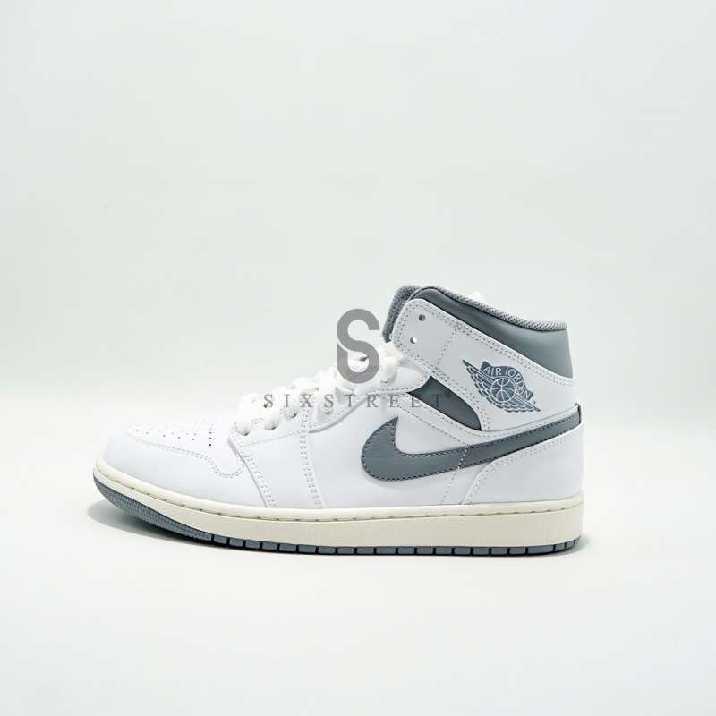 JORDAN Mid Neutral Grey GS 554725135 100% Authentic