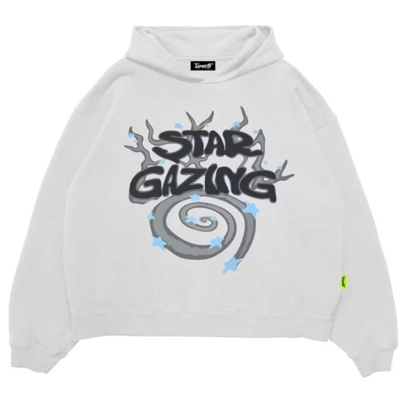 Jual Esha X Trunoff Sweater Hoodie Boxy Oversize Basic Star Gazing