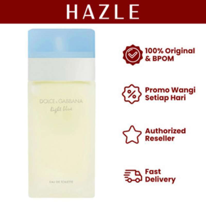 Promo Dolce Gabbana Light Blue Woman Edt 100 Ml Diskon 47% Di