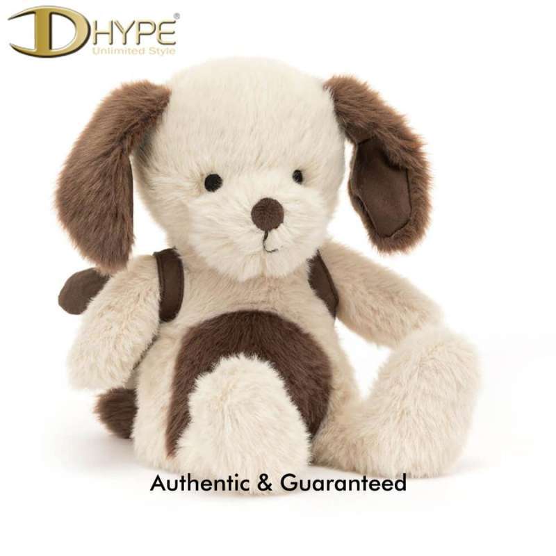 JELLYCAT BACKPACK PUPPY DOLL 100% ORIGINAL