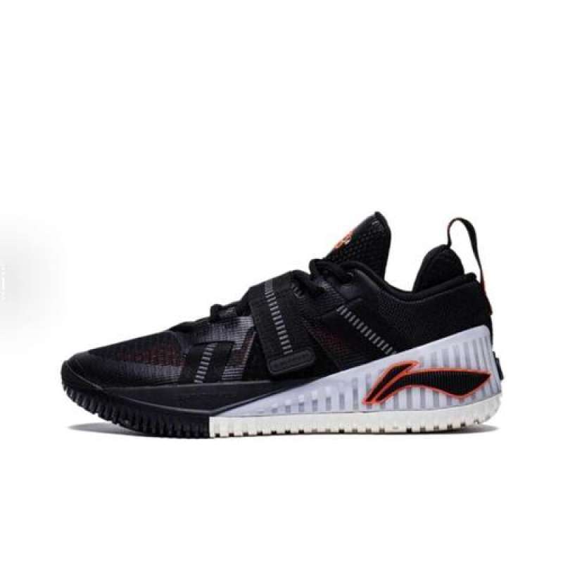 Promo Sepatu Basket-li-ning Badfive Furious Black White