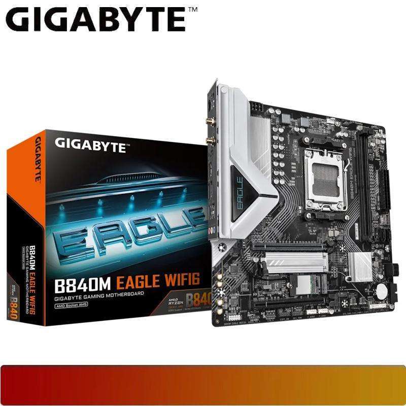 GIGABYTE B840M EAGLE WIFI6 Motherboard AMD B840 AM5 DDR5 Micro ATX