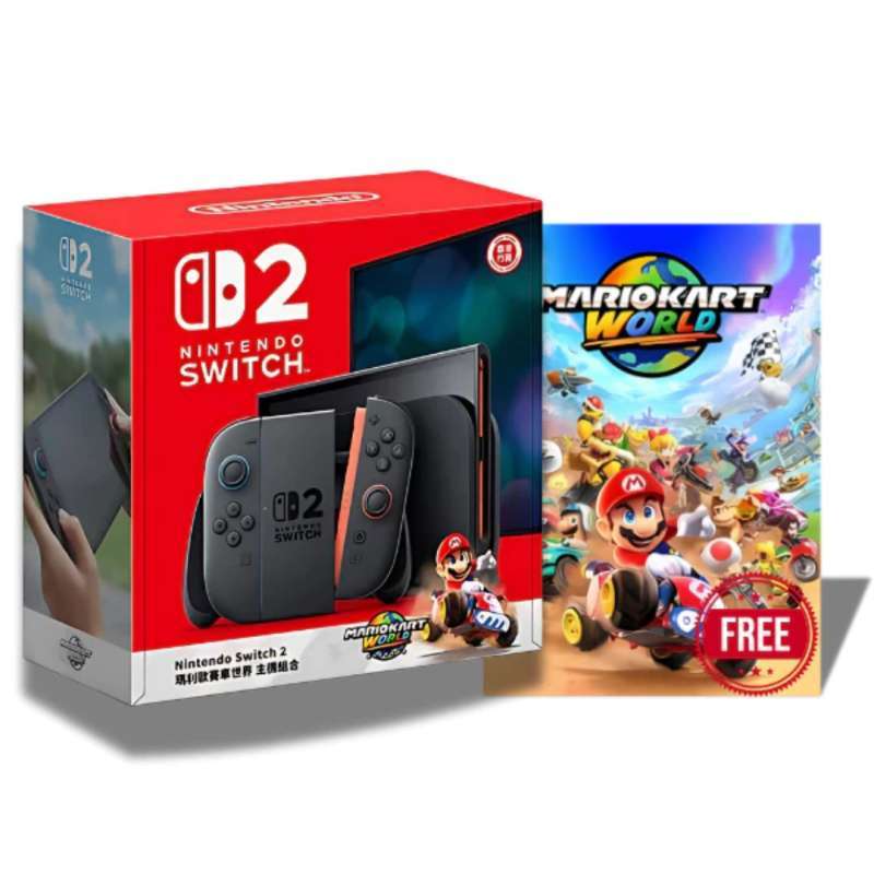 Jual Nintendo Switch Console Bonus Game Mario Kart World