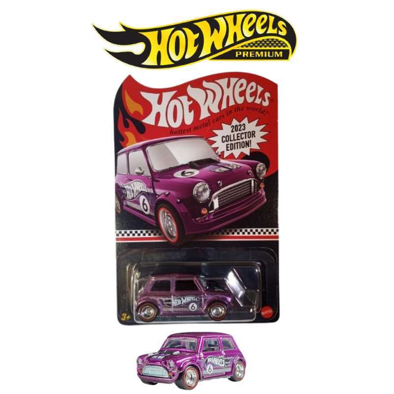 Promo Hot Wheels Premium Mail In Rlc Morris Mini Ungu Free
