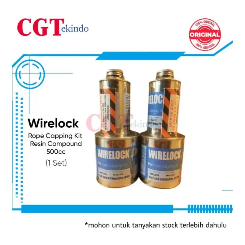Jual Wirelock Rope Capping Kit Resin Compound 500cc Di Seller Cgtekindo ...