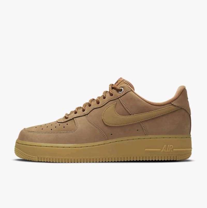 Sepatu Basket Pria Nike Air Force Low Flax Wheat CJ9179-200