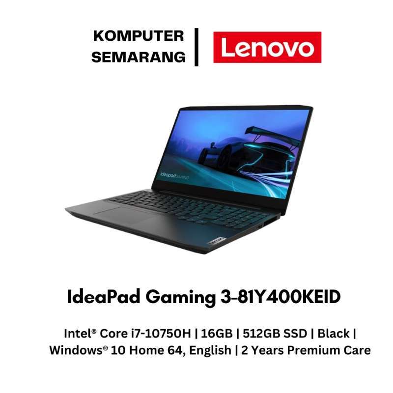 Lenovo Ideapad Gaming 3i 15IMH05-81Y400KEID /Core i7-10750H/16GB/512GB SSD