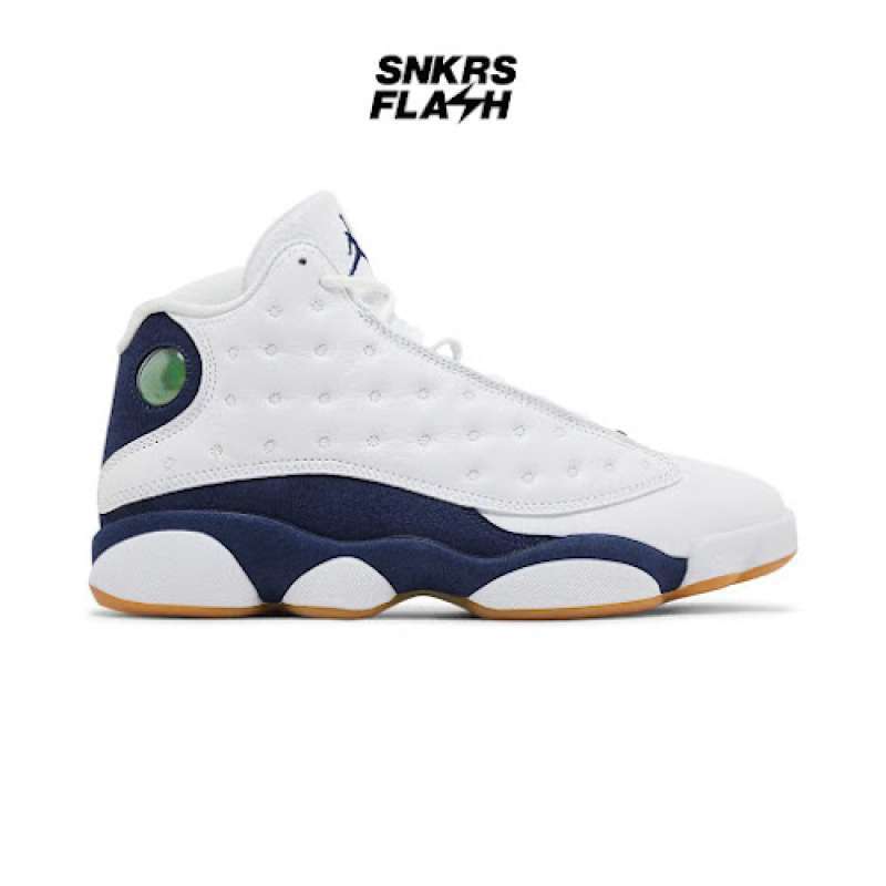 Promo Sepatu Sneakers Pria Nike Air Jordan 13 Retro White Midnight