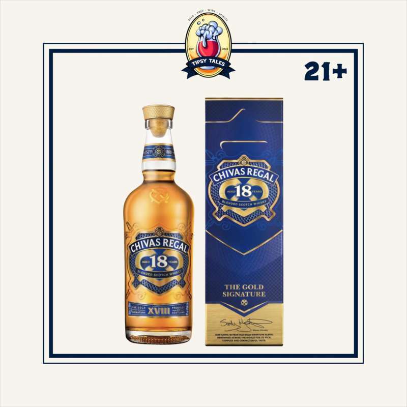 CHIVAS REGAL 18 GOLD SIGNATURE 5本まとめ売り Chivas Regal 18 Year