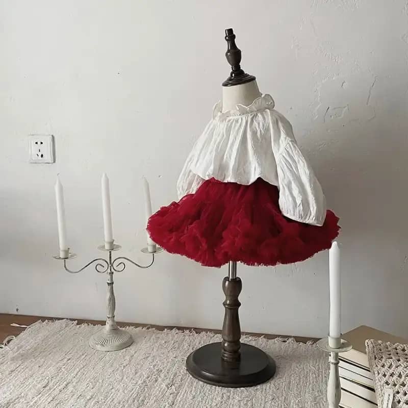 Jual 1-5 Thn || Rok Tutu Anak Skirt Ngembang Tulle Catalog Nxty Tp