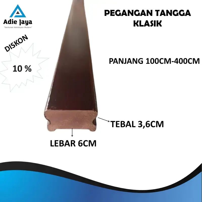 Jual Handrailing Pegangan Tangga Klasik | Kayu Meranti Di Seller Pk ...