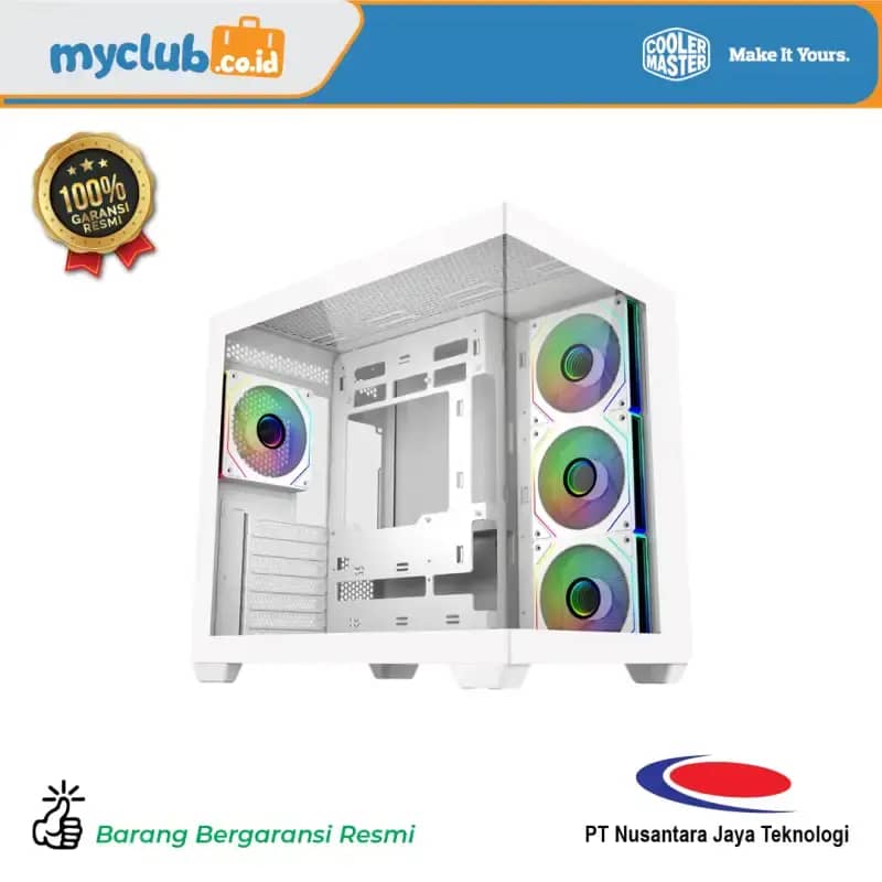 PCケース [ATX /Micro ATX /Mini-ITX] Elite 681 White ホワイト E681