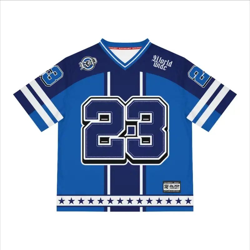 Alas Rjp Promo Rjp Jersey Casual Rugby Series Number 23 Streatwear Warna Biru ...