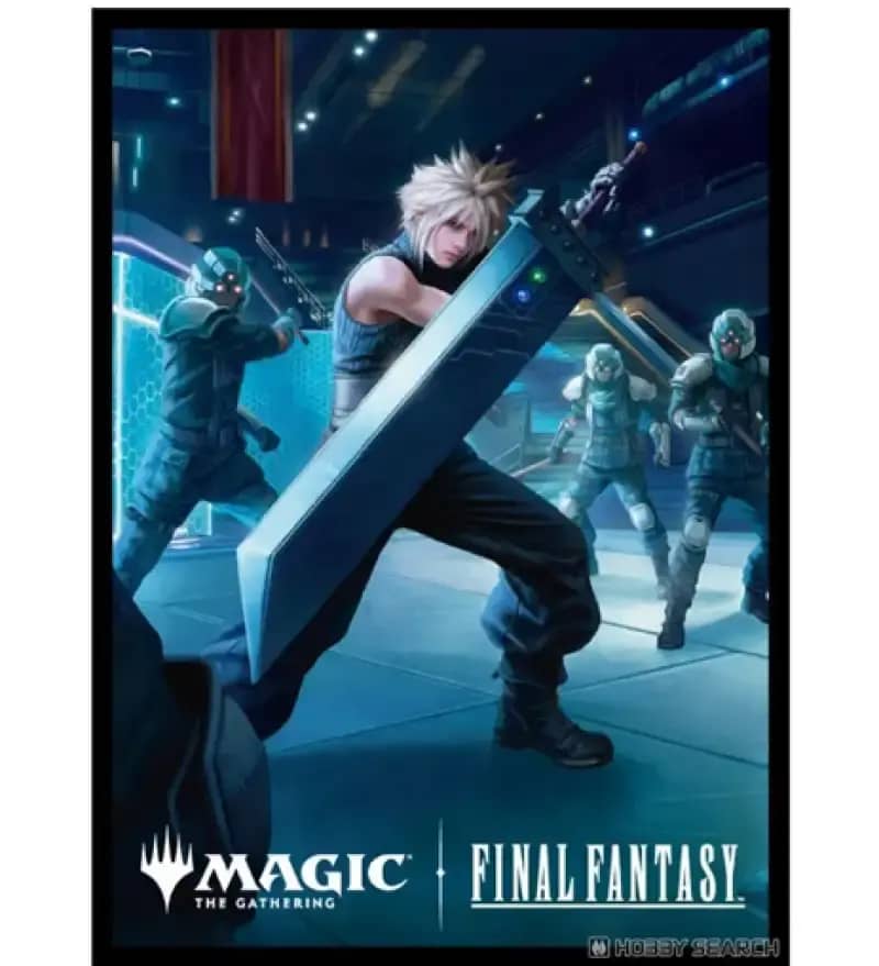 cloud mtg card sleeves Amazon.com: Ultra PRO - Final Fantasy x Universes Beyond Cloud, Ex-Soldier  105ct APEX Deck Protector™ Sleeves for Magic: The Gathering main image 1