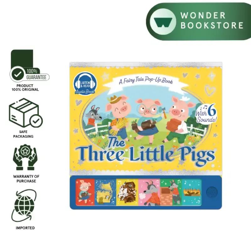 Jual Npp - Pop-up Sound Book - Three Little Pigs By Samara Hardy ...