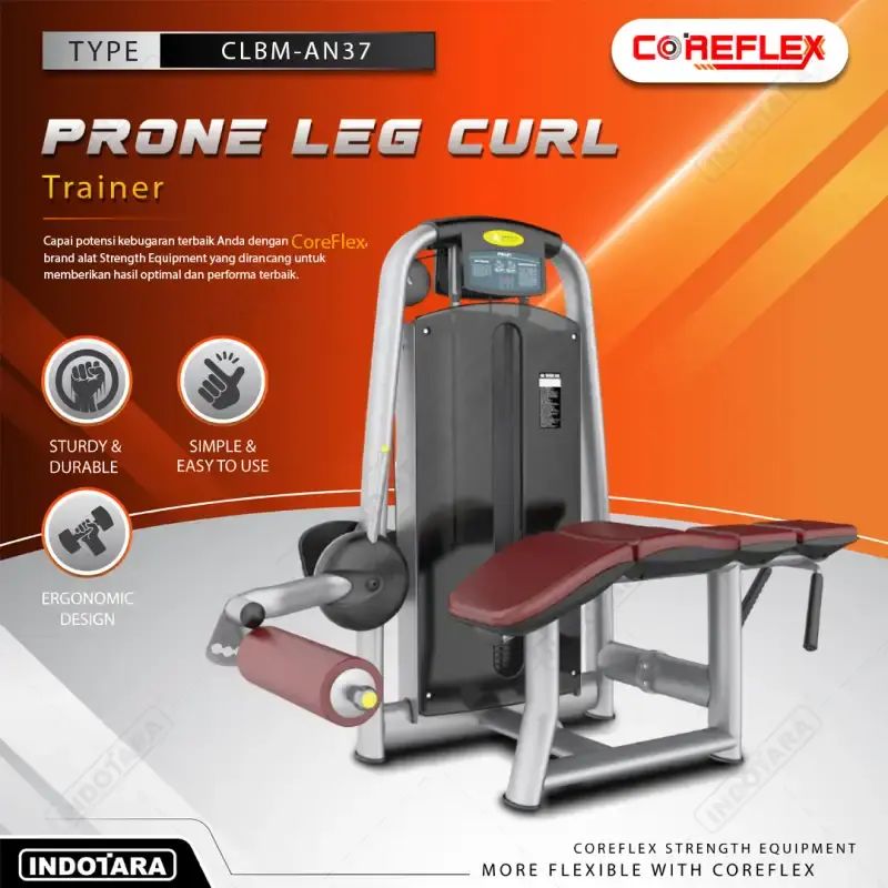 Prone Hamstring Machine Jual Prone Leg Curl Hamstring Leg Curl Machine Alat Gym Fitness ...