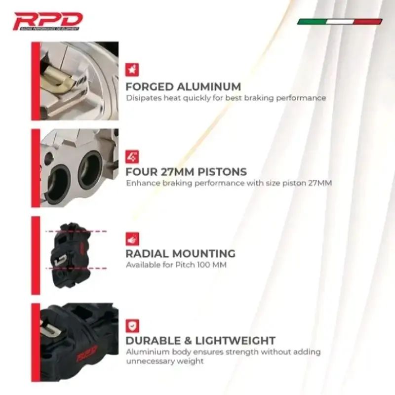 Jual Rpd Brake Caliper Deutron Radial 4p P100 Di Seller Lucky Shop18 ...
