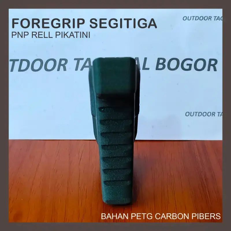 Dimensi Rell Promo Gr1p Segitiga - Darkgreen Bahan Petg Carbon Fiber Custom 3d Print ...