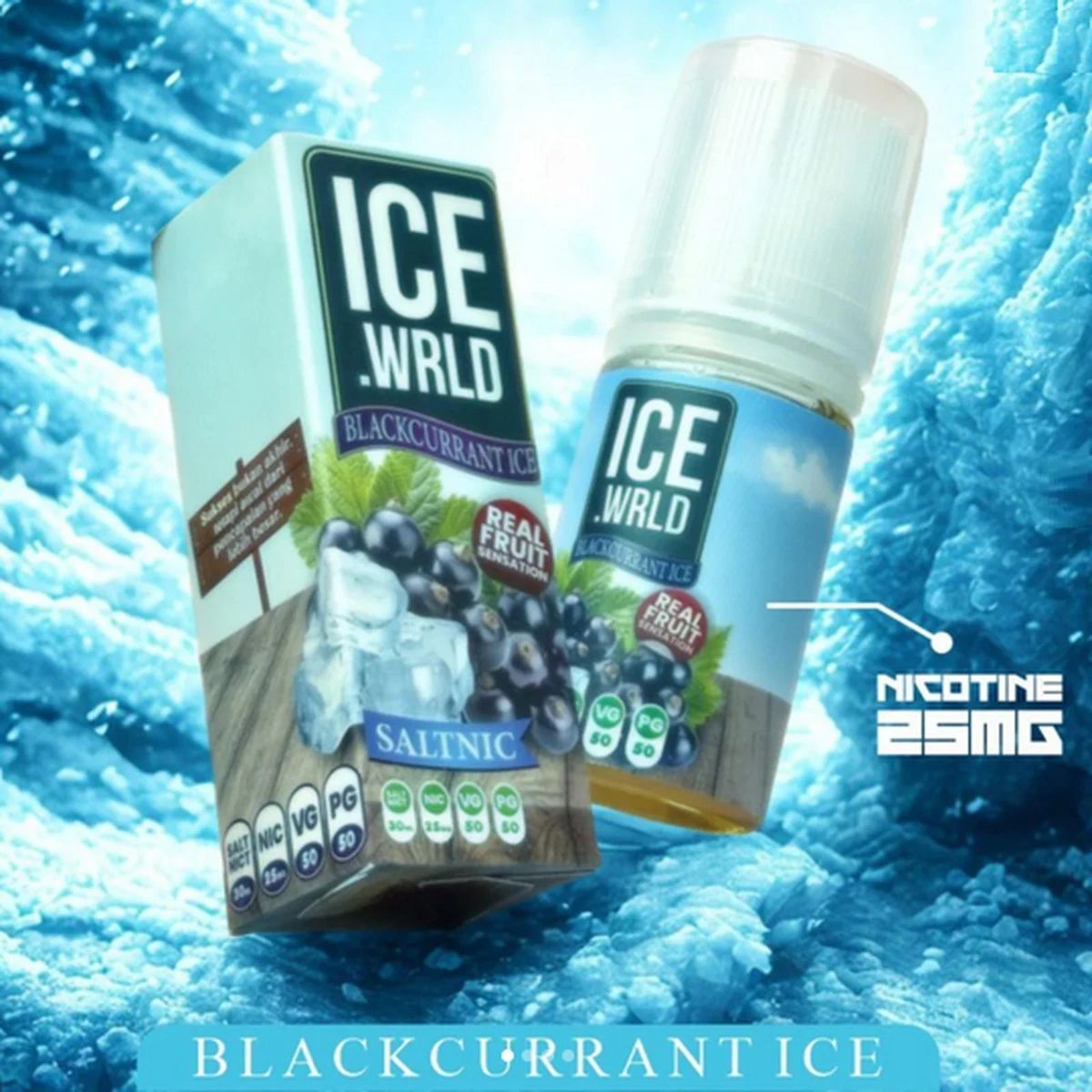 Liquid Ice Jual Liquid Ice Wrld Blackcurrant Ice Salt Nic 30ml By Sarang X Mildos ...