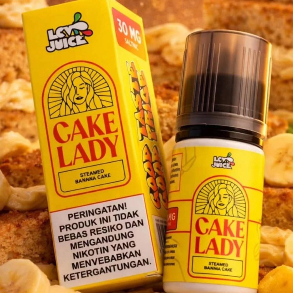 Jual Lcv Cake Lady Steamed Banana Cake Salt Nic 30ml By Lcv Juice / Liquid  Lcv Salt Nic Di Seller Umkm Jakartavapers Flagship Store - Jakartavapers -  Kab. Tangerang | Blibli