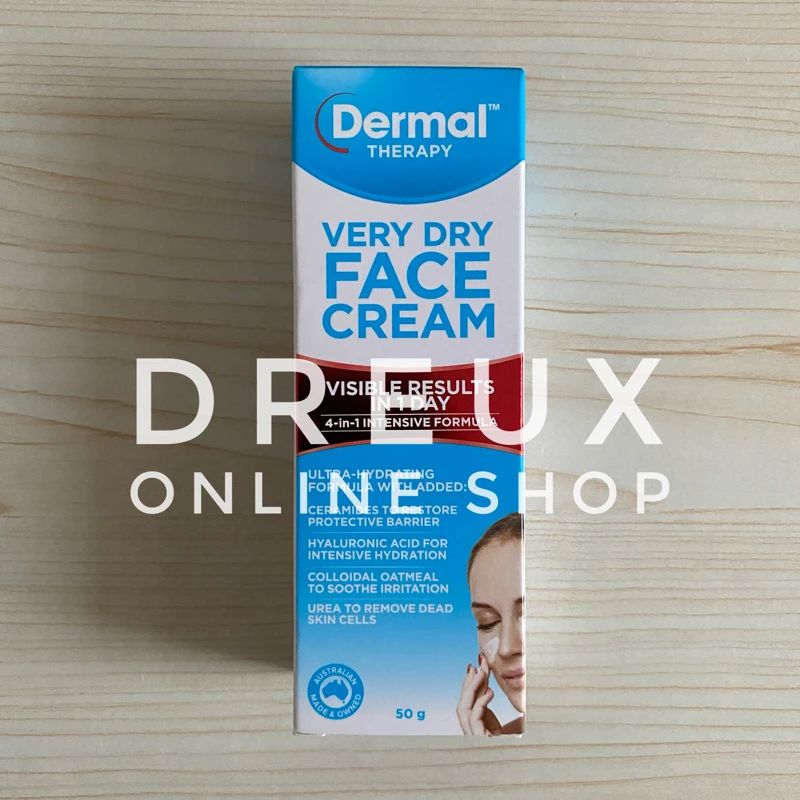 Jual [import] Dermal Therapy Very Dry Face Cream 50gr / Box Made In ...