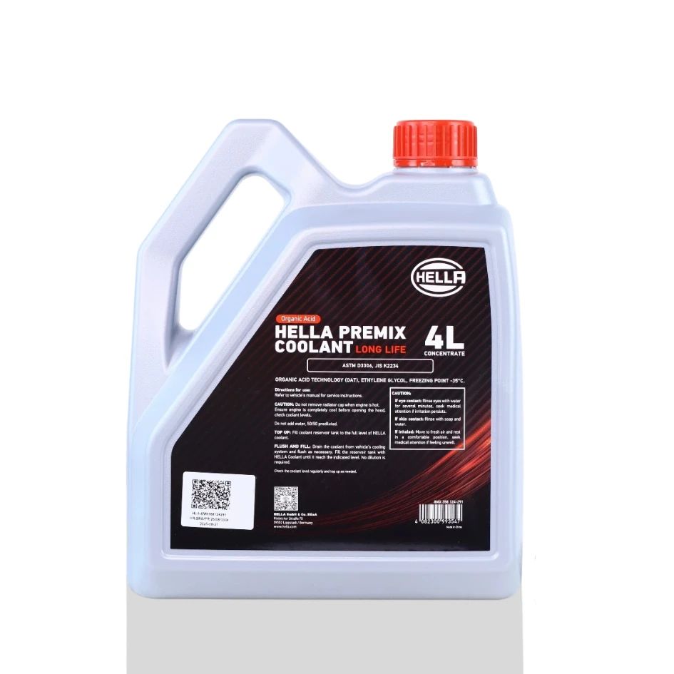 メンテナンス HELLA PREMIX COOLANT LONGLIFE ブルー 20L 品番