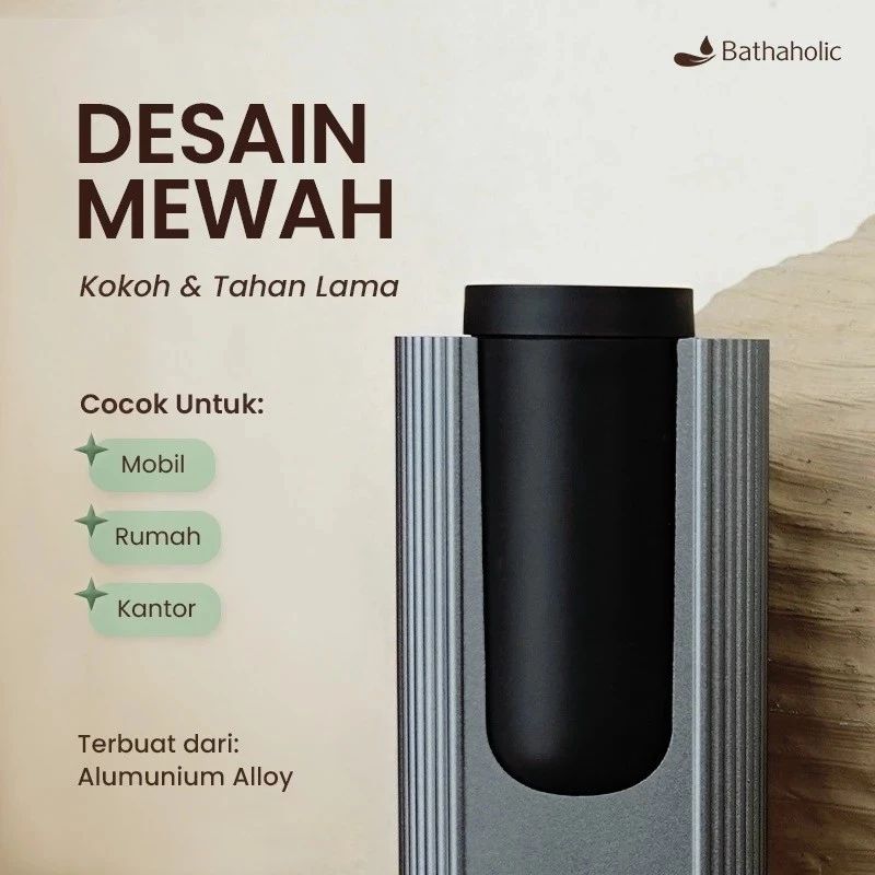 Jual Bathaholic Nebulizer 5 Waterless Aromatherapy Diffuser Premium Di ...