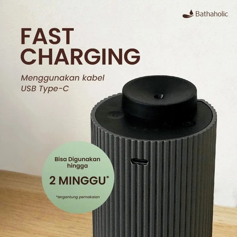 Jual Bathaholic Nebulizer 5 Waterless Aromatherapy Diffuser Premium Di ...