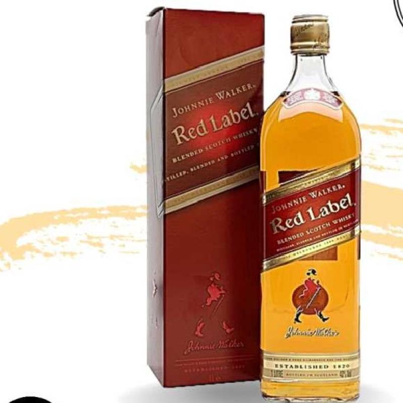 Jual Johnnie Walker Red Label Blended Scotch Whisky 700 Ml Di Seller