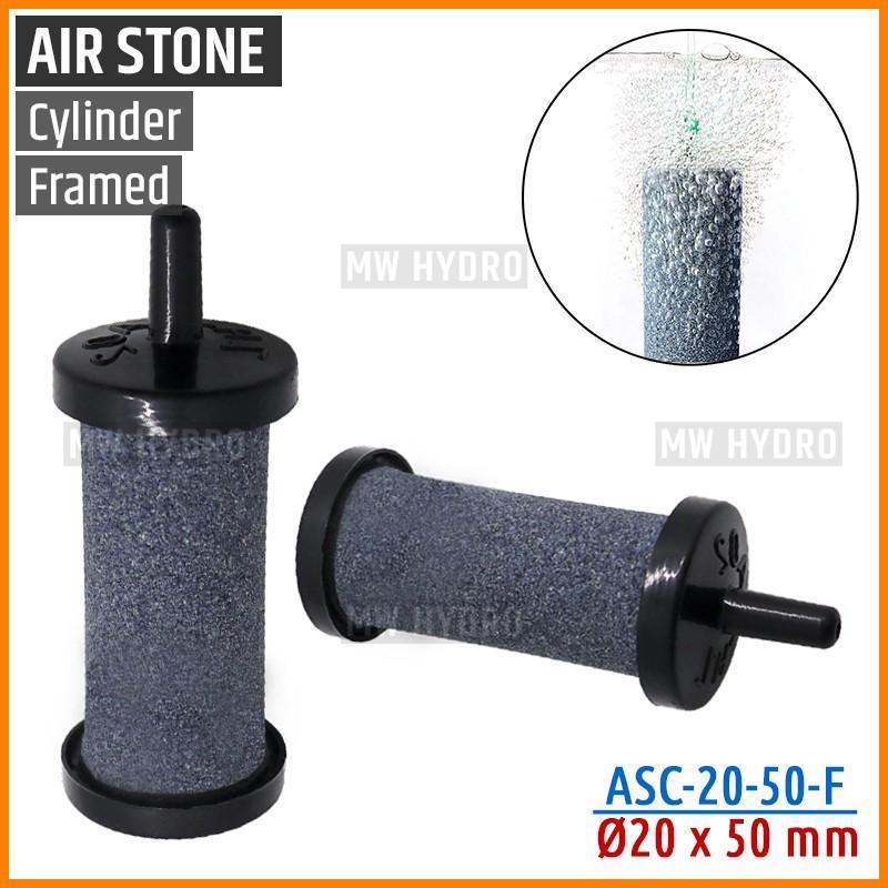 Jual Air Stone Cylinder Frame, 20x50 Mm Airstone Batu Aerator