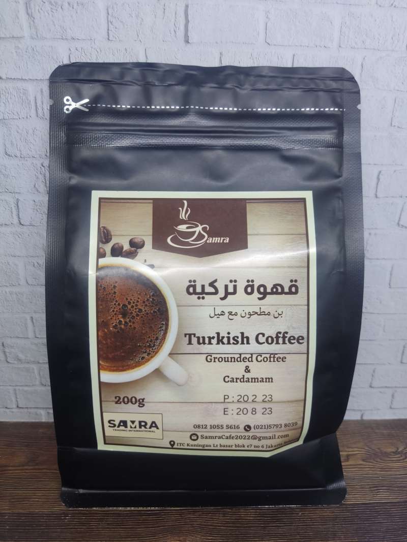 Samra Api G Jual Samra Turkish Grounded Coffee & Cardamom 200 Gr Di Seller Toko ...