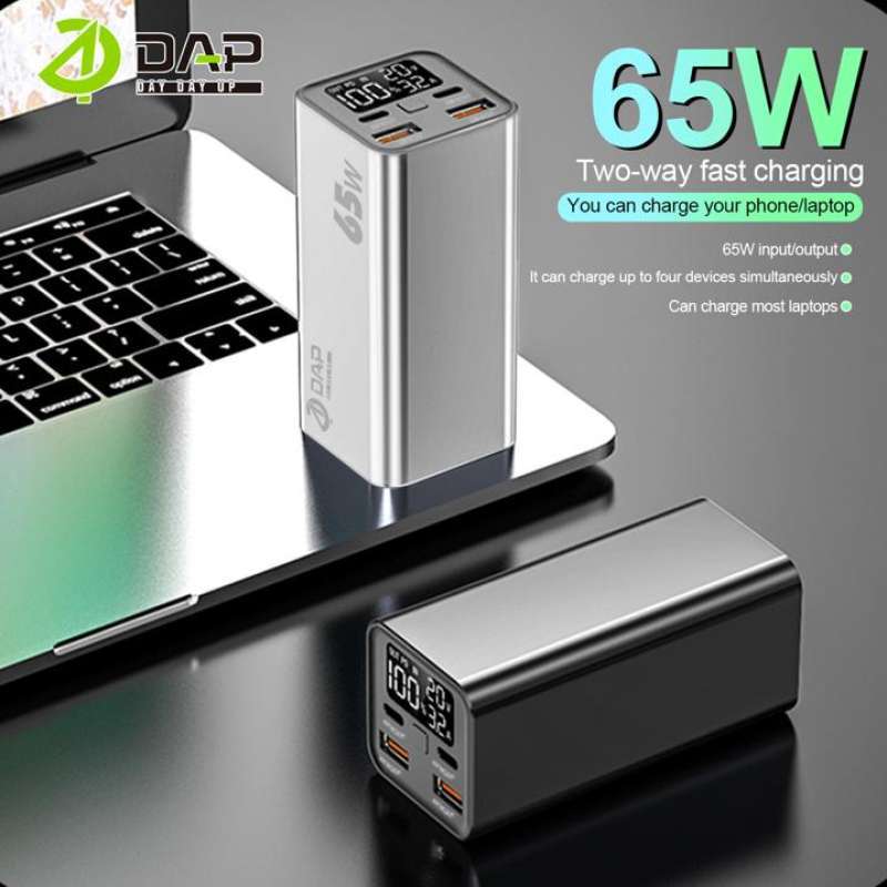 Promo PowerBank DAP 20000mAh smart protection dan LED Power Indicator D