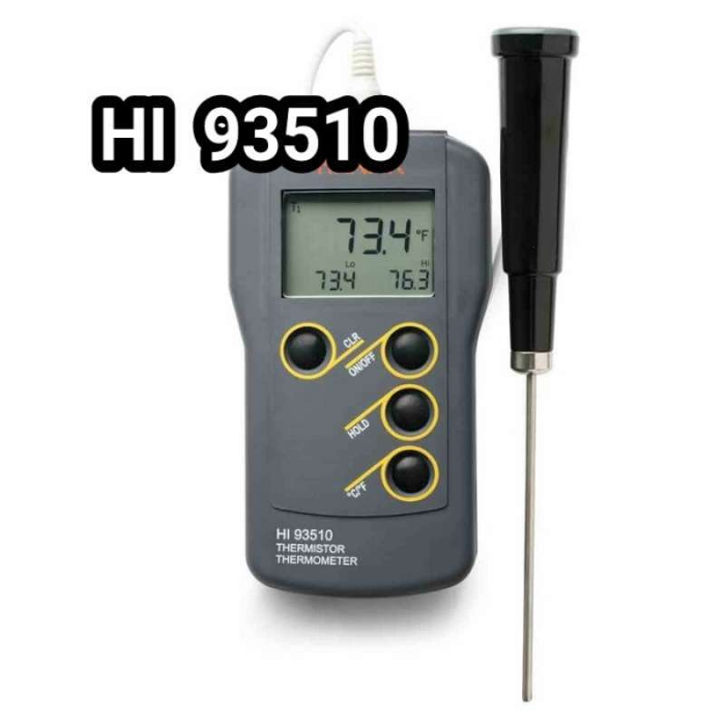 Promo Hanna HI93510 Thermistor Thermometer with probe Diskon 23 di Seller Faziya Store