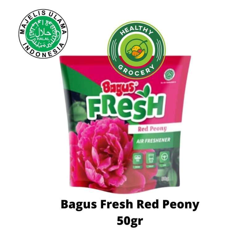 Promo Bagus Fresh Air Freshener Pouch 50gr Pengharum Ruangan Wangi Red