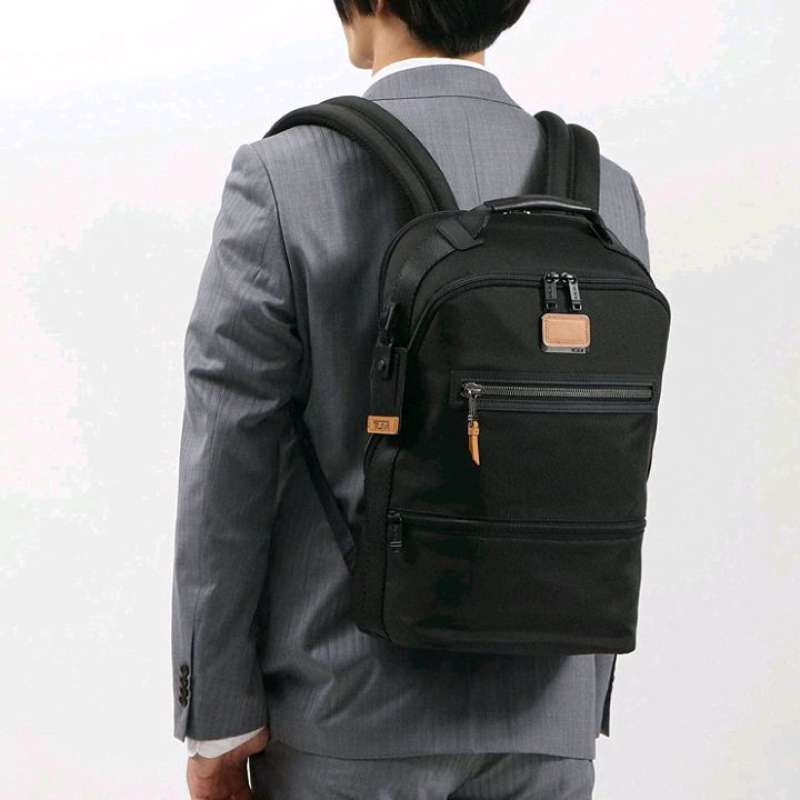Promo Tumi Alpha Bravo Essential Backpack Black Diskon 45 di Seller