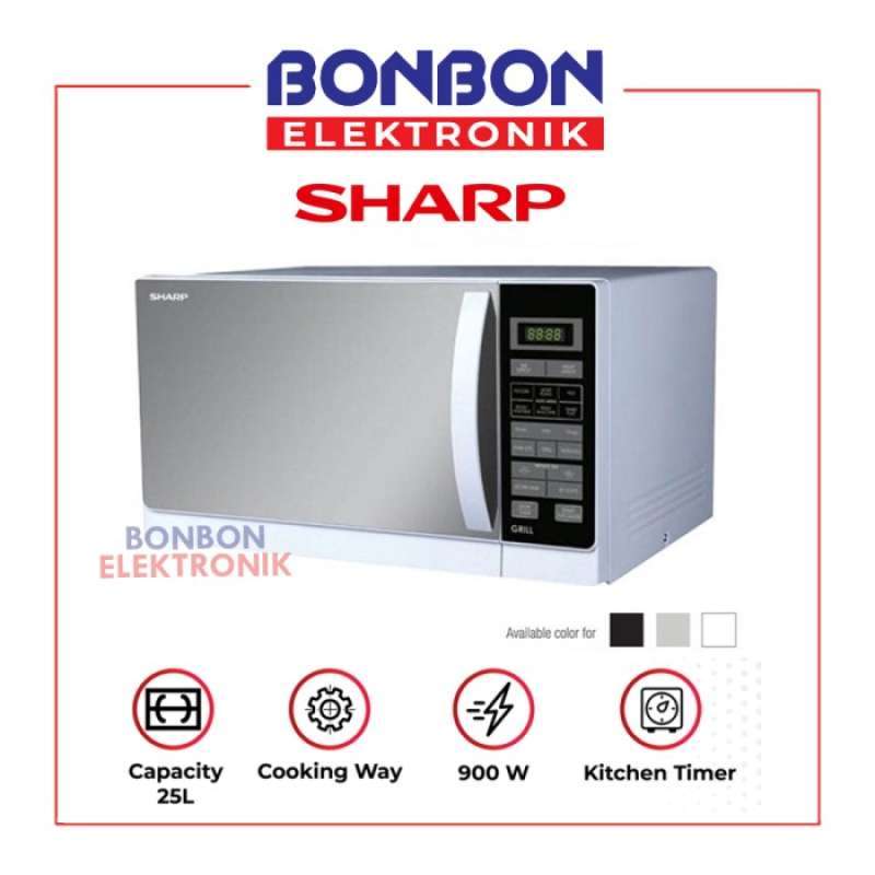 Promo SHARP MICROWAVE OVEN 25 LITER STYLISH DESIGNED R728(W)IN R728