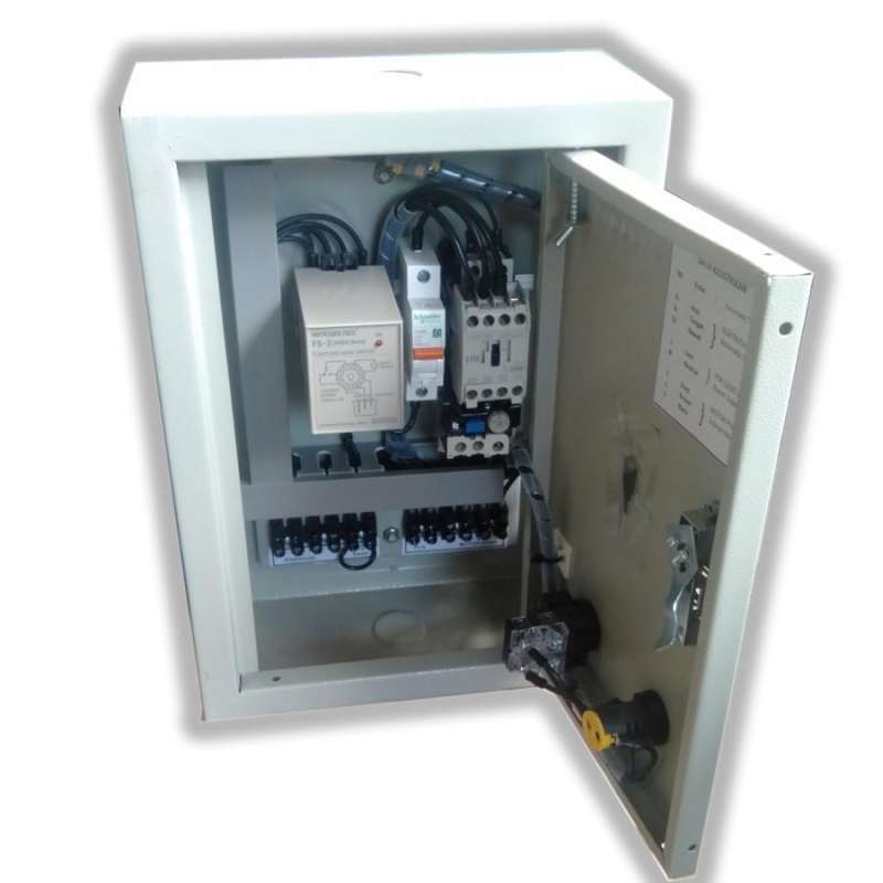Jual Panel Box Standard + Komponen Listrik / Control Panel Standard Di ...