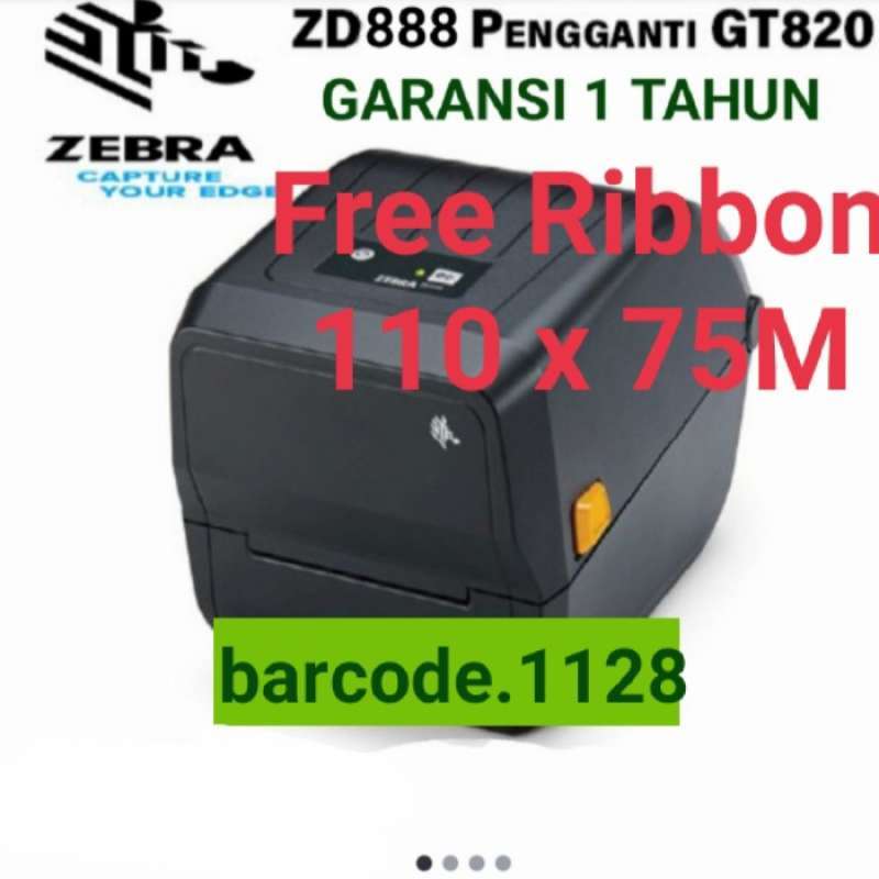 Promo Promo Printer Thermal Zebra Zd888 Untuk Resi Jne, Jnt, Pos Indonesia Diskon 3% di Seller