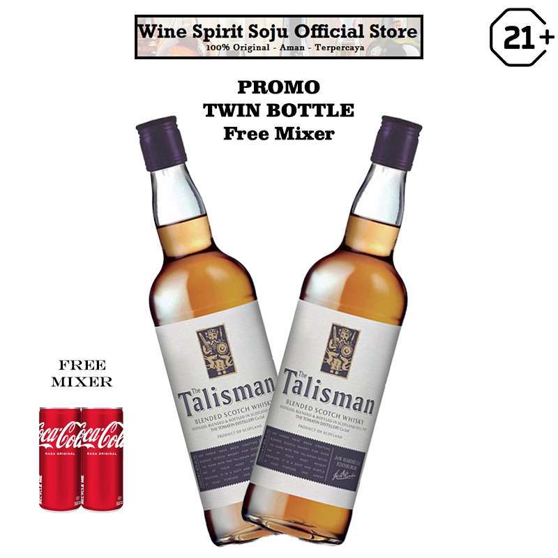 Jual Promo 2Bottle Talisman 700ml FreeMixer di Seller