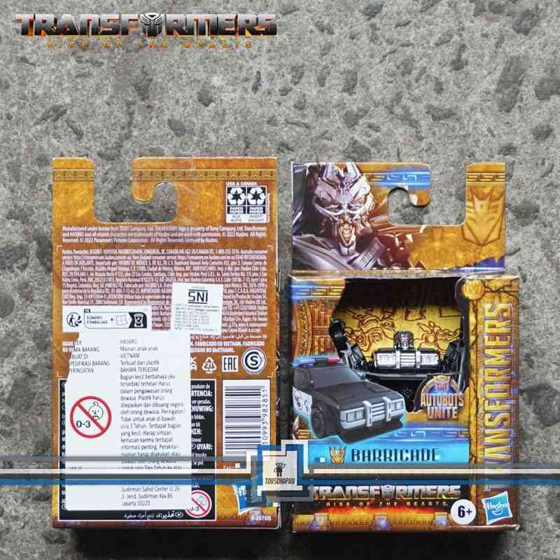 Jual Transformers Rise Of The Beasts Autobots Unite BARRICADE Speed Series di Seller Toysgraphy