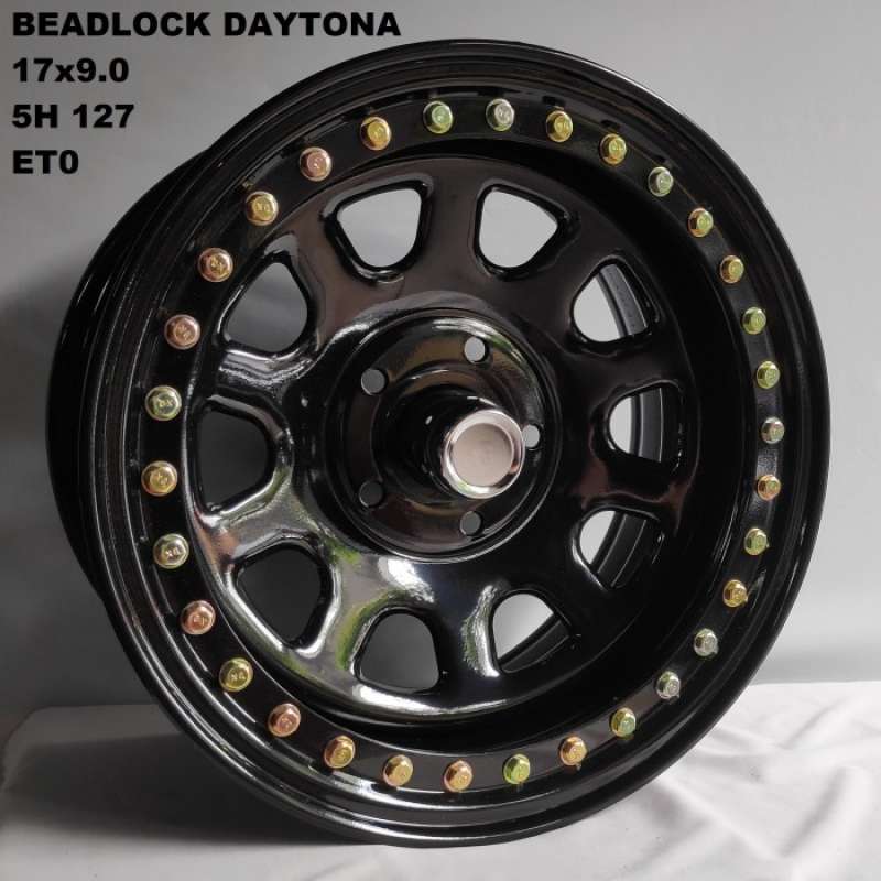 Jual Velg Besi Daytona Beadlock Ring 17 Jeep Rubicon Wrangler JKL JL