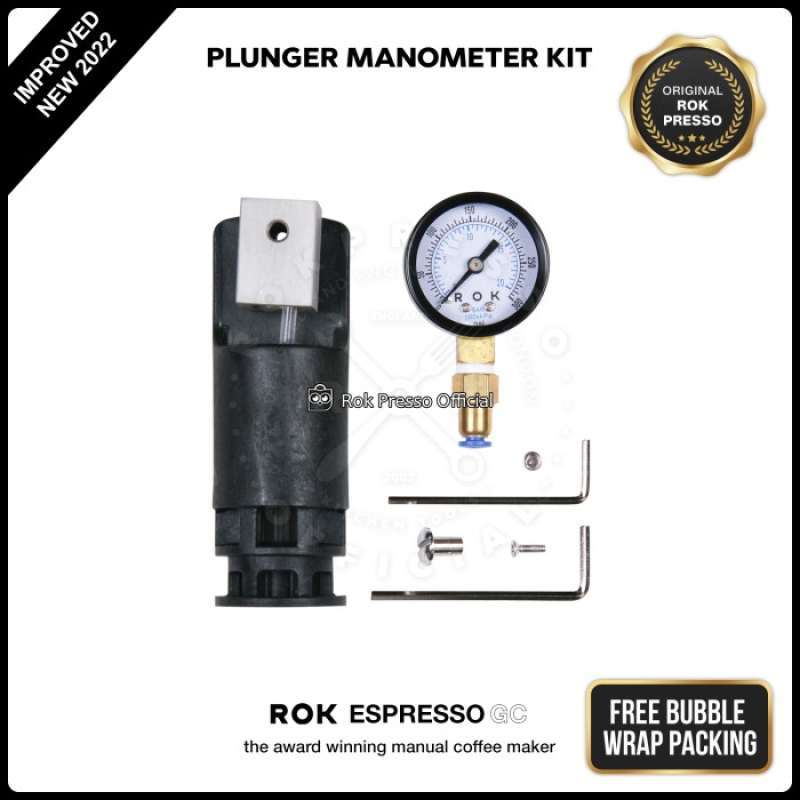 Promo Plunger Rok Presso Gc Pro Extreme Kit + Manometer Plunger