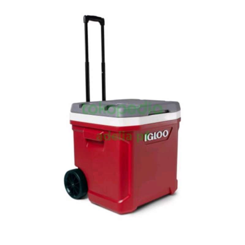 Promo Igloo Cooler Box Latitude Roller 56L Dengan Gagang Dan Roda / Box