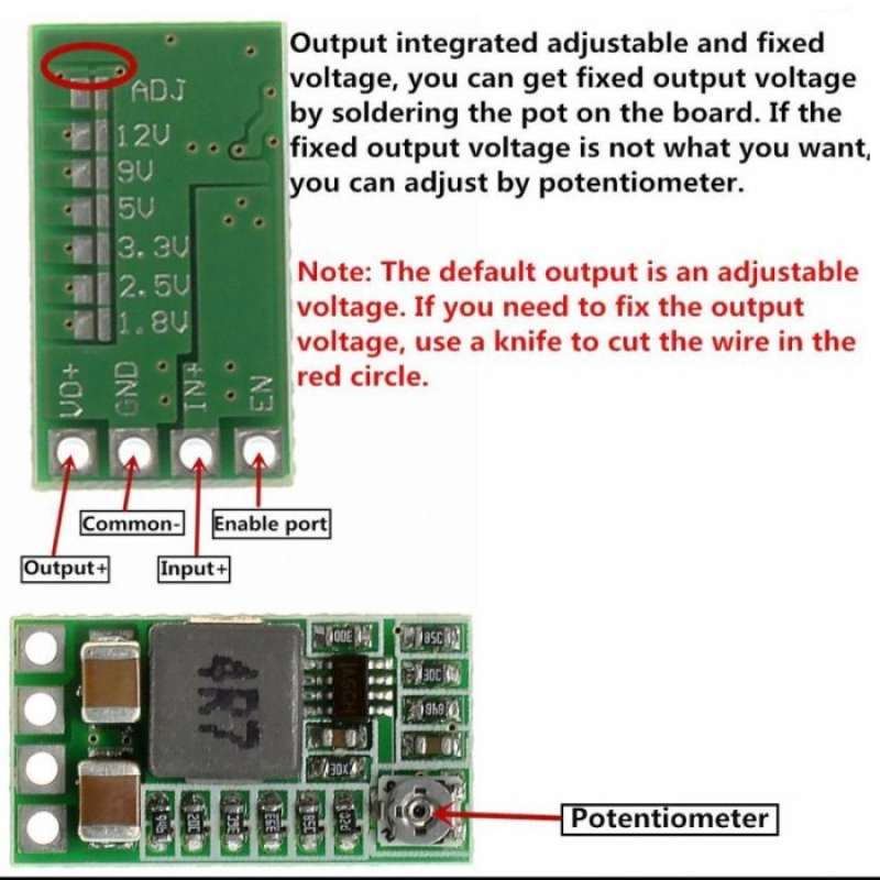 thumbnail image 2 of 10x Mini 360 Buck Converter Modules – Step Down DC Power Supply –  UK Seller, Fast Shipping 2 of 5