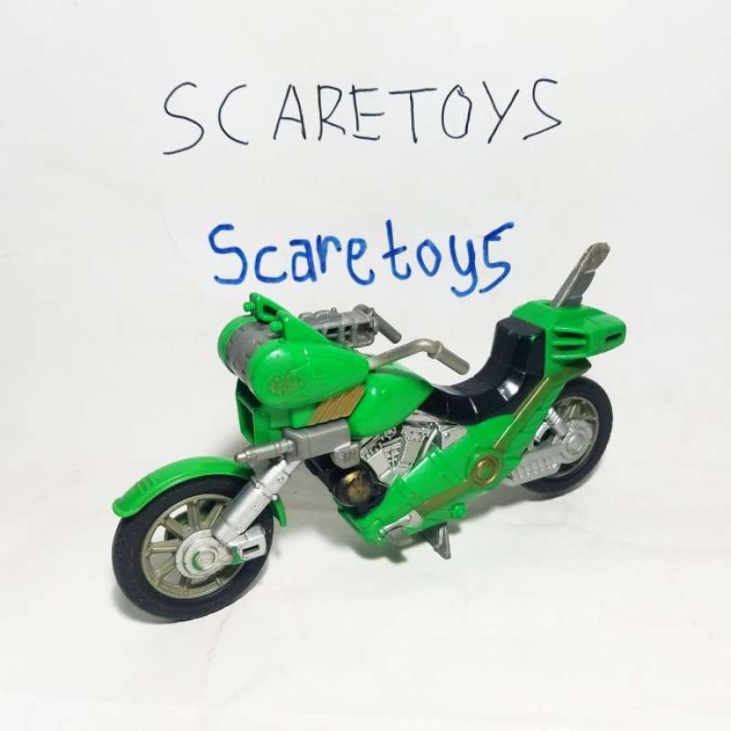 Promo motor Power Rangers Lost Galaxy Green Astro Cycle Hijau Gingaman ...
